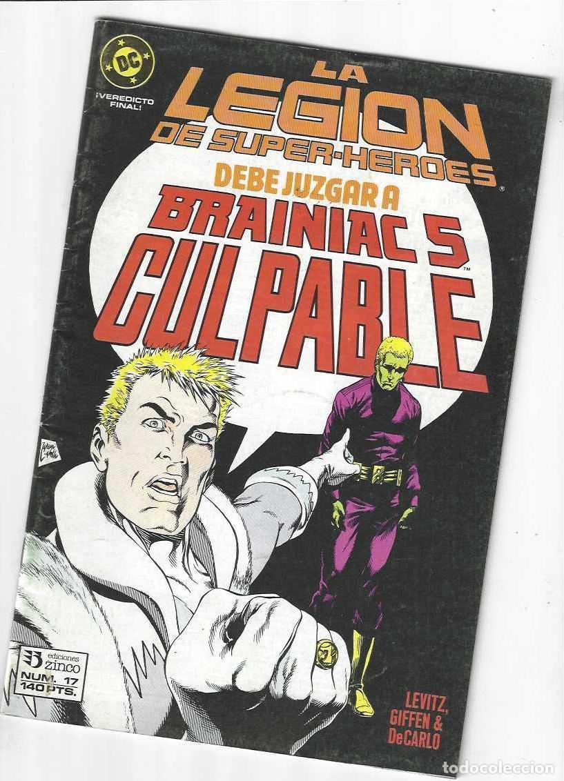 C&oacute;mics: LEGION DE SUPERHEROES N&ordm; 17 - GRAPA ZINCO - Foto 1