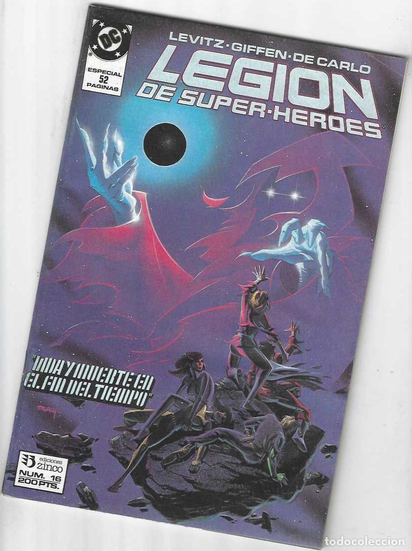 C&oacute;mics: LEGION DE SUPERHEROES N&ordm; 16 - GRAPA ZINCO - Foto 1