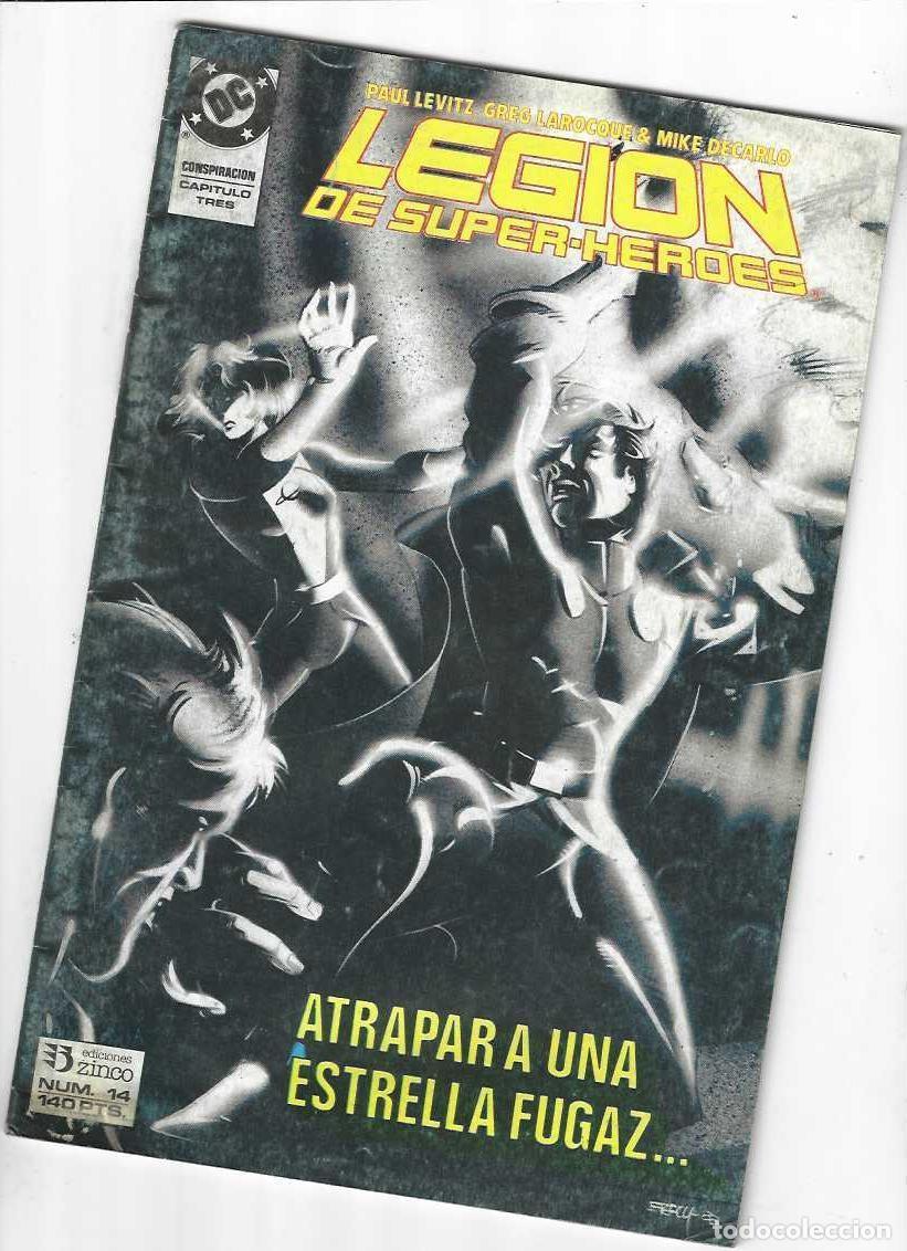 C&oacute;mics: LEGION DE SUPERHEROES N&ordm; 14 - GRAPA ZINCO - Foto 1