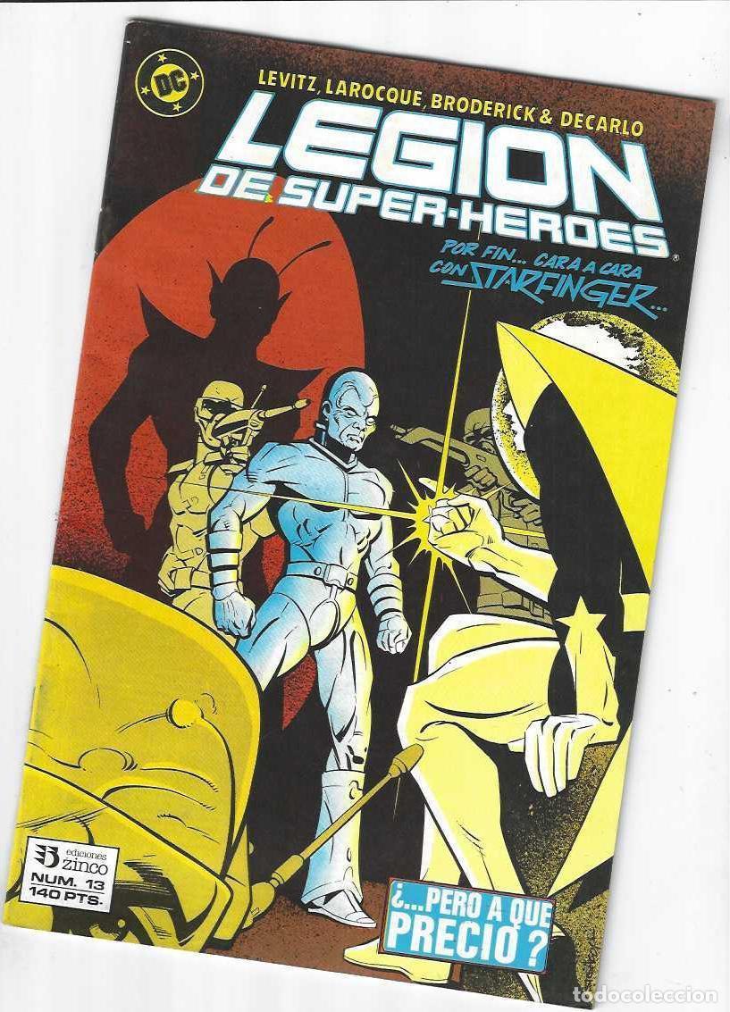 C&oacute;mics: LEGION DE SUPERHEROES N&ordm; 13 - GRAPA ZINCO - Foto 1