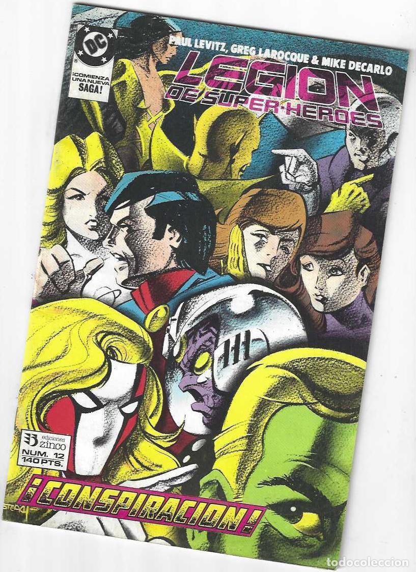 C&oacute;mics: LEGION DE SUPERHEROES N&ordm; 12 - GRAPA ZINCO - Foto 1