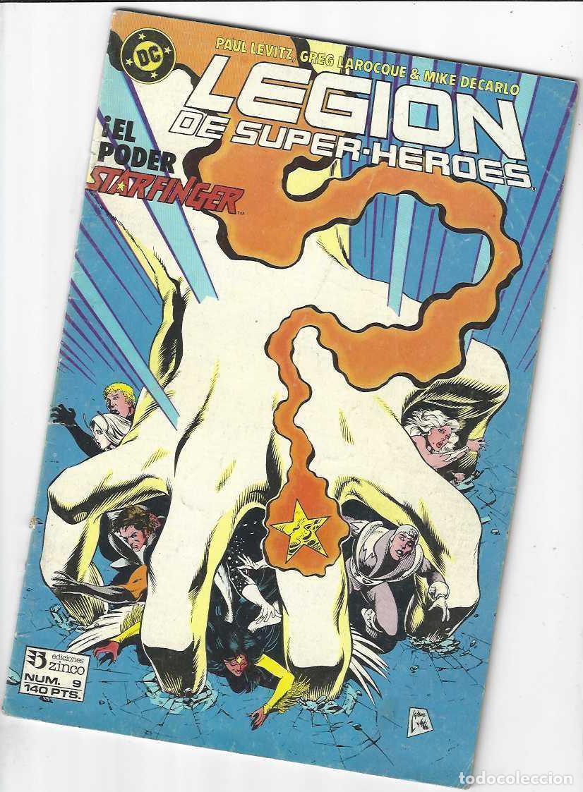 C&oacute;mics: LEGION DE SUPERHEROES N&ordm; 9 - GRAPA ZINCO - Foto 1