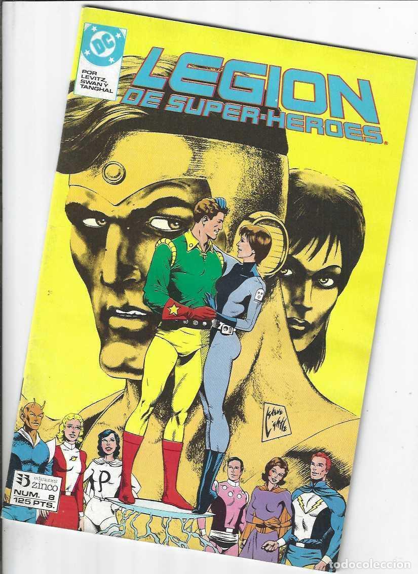 C&oacute;mics: LEGION DE SUPERHEROES N&ordm; 8 - GRAPA ZINCO - Foto 1
