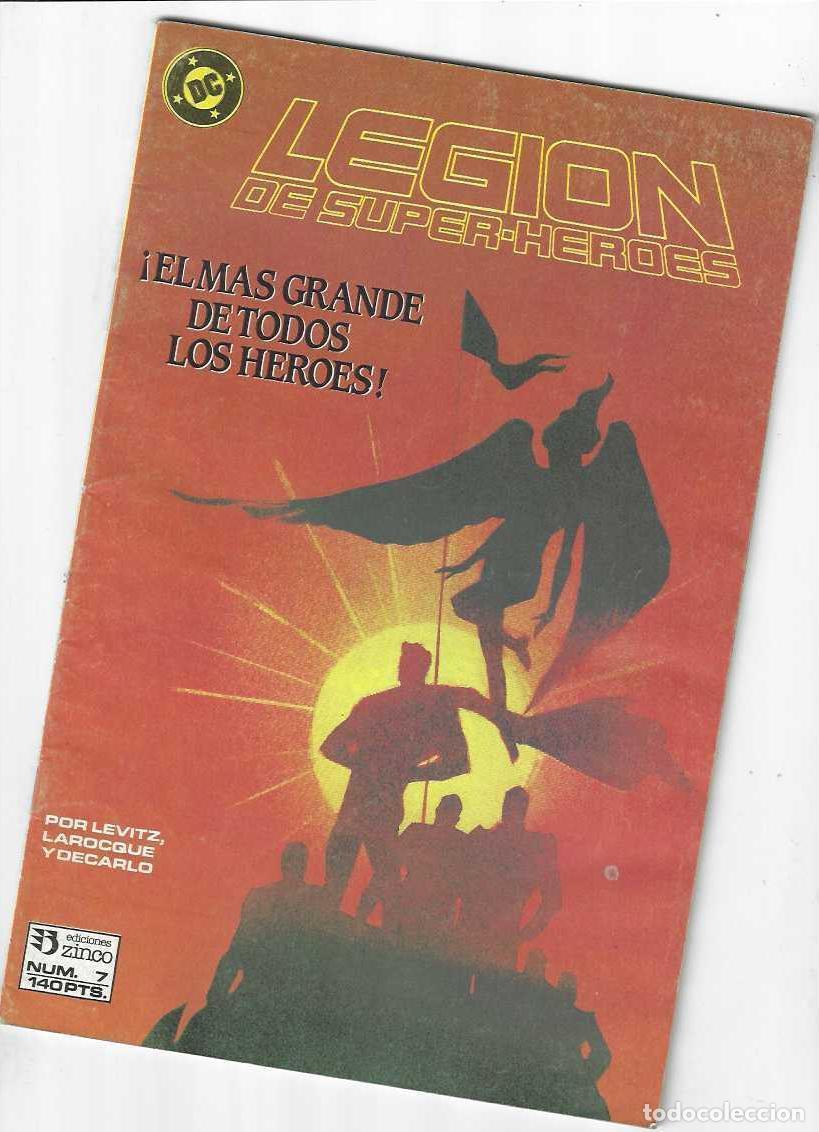 C&oacute;mics: LEGION DE SUPERHEROES N&ordm; 7 - GRAPA ZINCO - Foto 1
