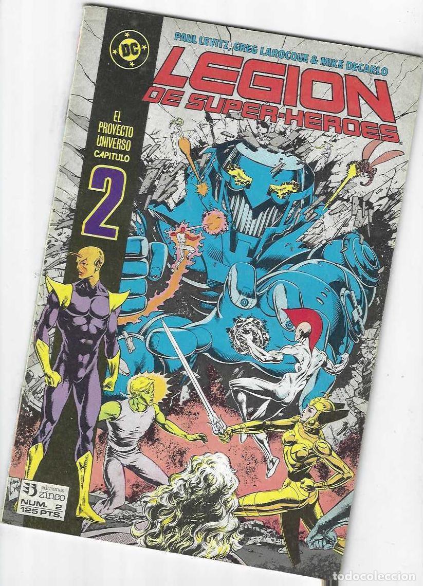 C&oacute;mics: LEGION DE SUPERHEROES N&ordm; 2 - GRAPA ZINCO - Foto 1
