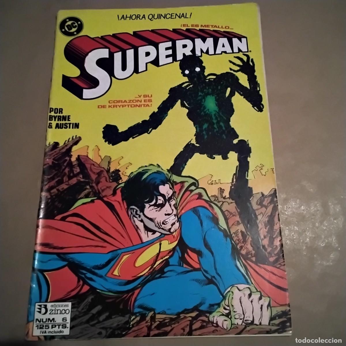 C&oacute;mics: SUPERMAN NUMERO 6 ZINCO - Foto 1