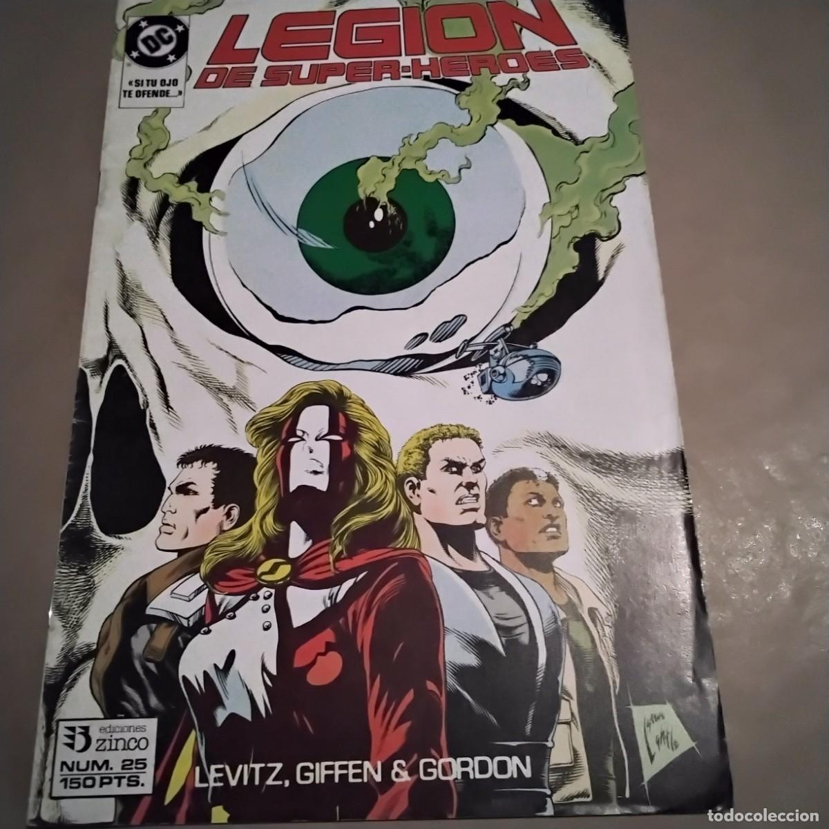 C&oacute;mics: LEGION DE SUPERHEROES NUMERO 25 ZINCO - Foto 1