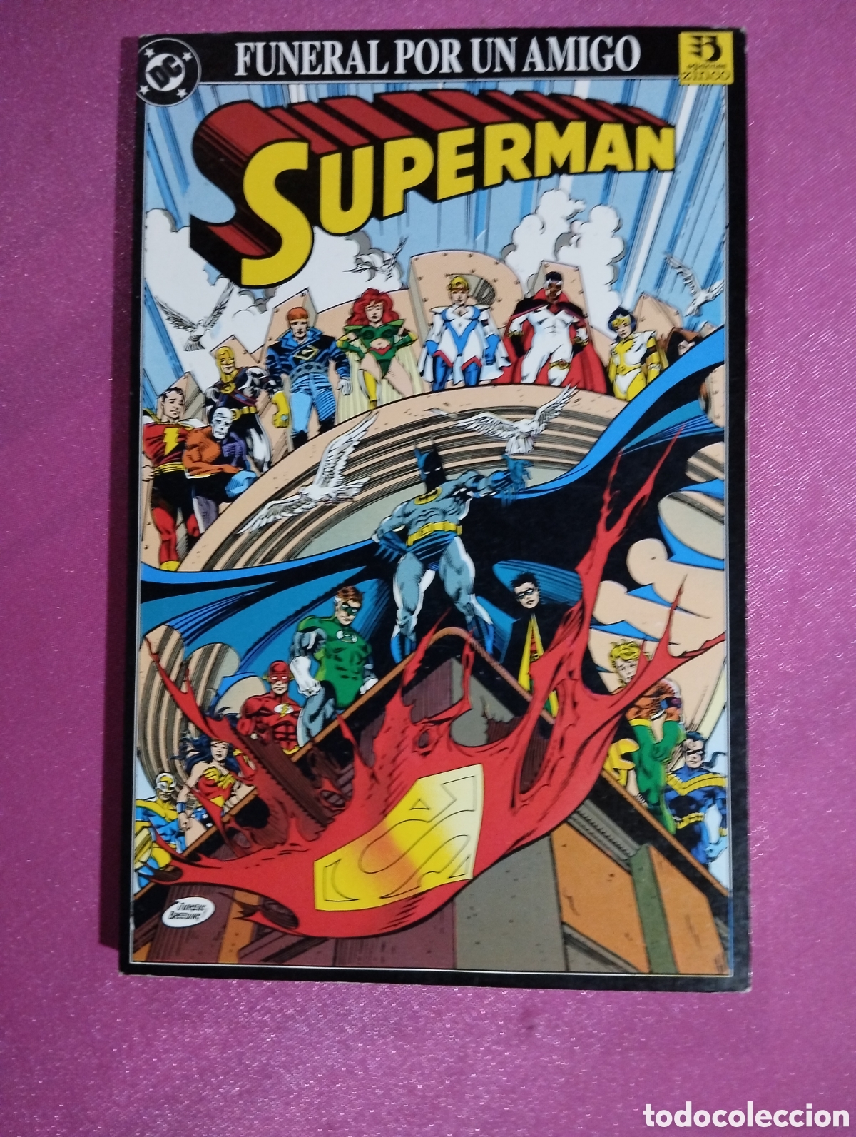 C&oacute;mics: FUNERAL POR UN AMIGO SUPERMAN 1&ordf; EDICION TOMO ZINCO L1C6 3 .