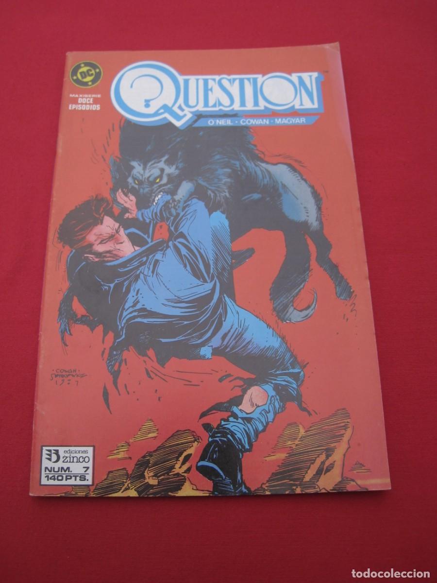C&oacute;mics: QUESTION - N&ordm; 7 - EDICIONES ZINCO. - Foto 1