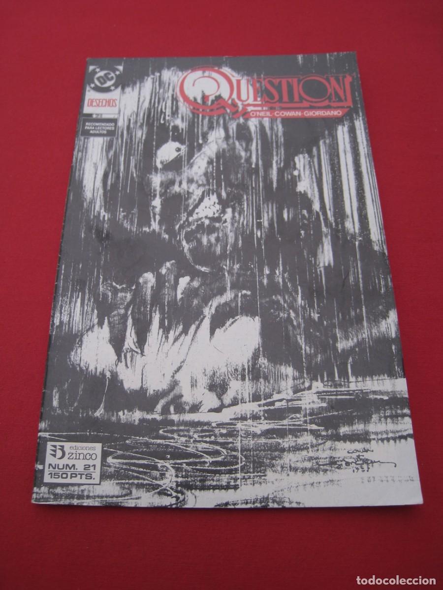C&oacute;mics: QUESTION - N&ordm; 21 - EDICIONES ZINCO. - Foto 1