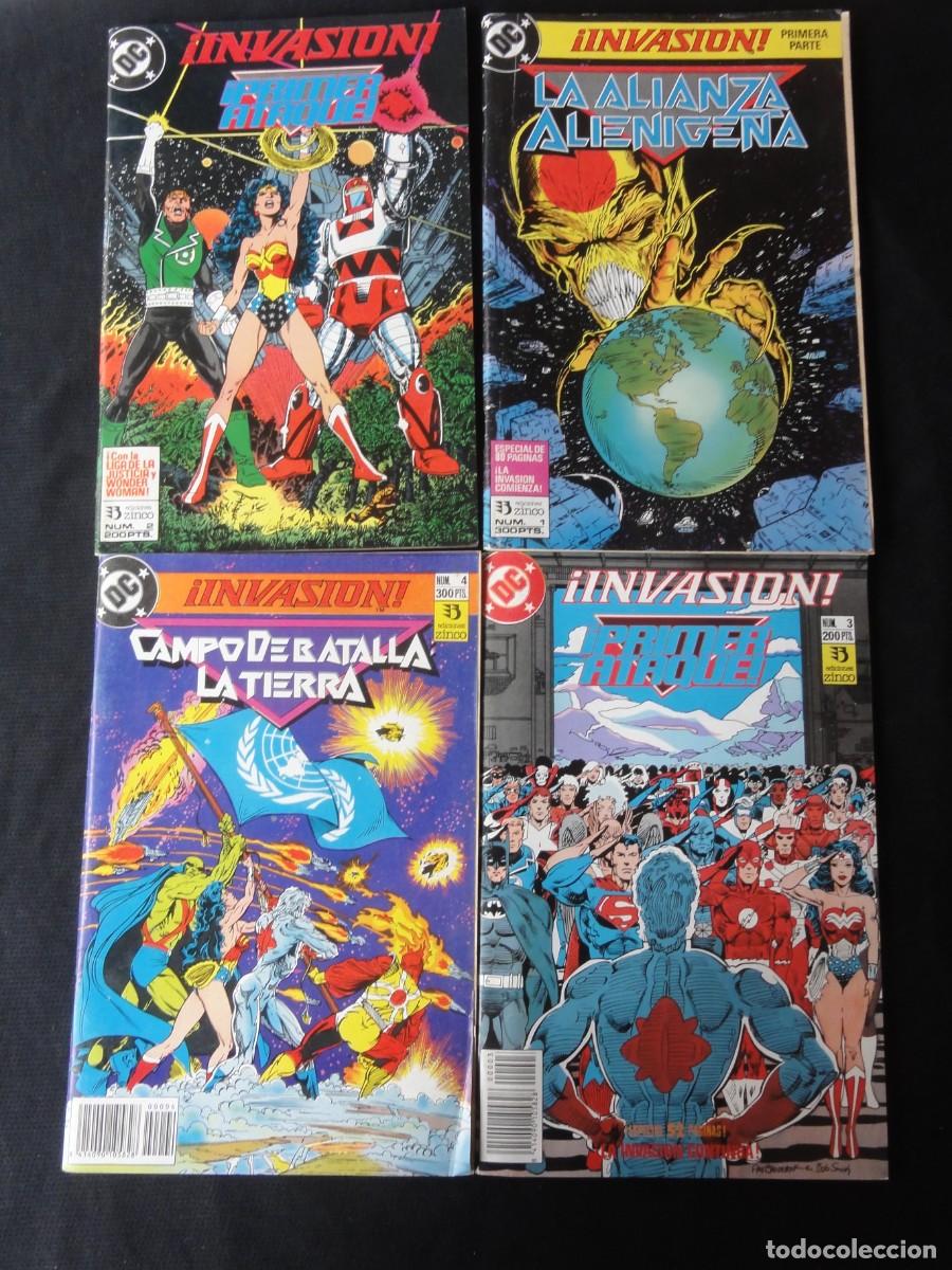 C&oacute;mics: INVASION. COMPLETA 8 N&ordm;. EDICIONES ZINCO. 1990. C-96 - Foto 1