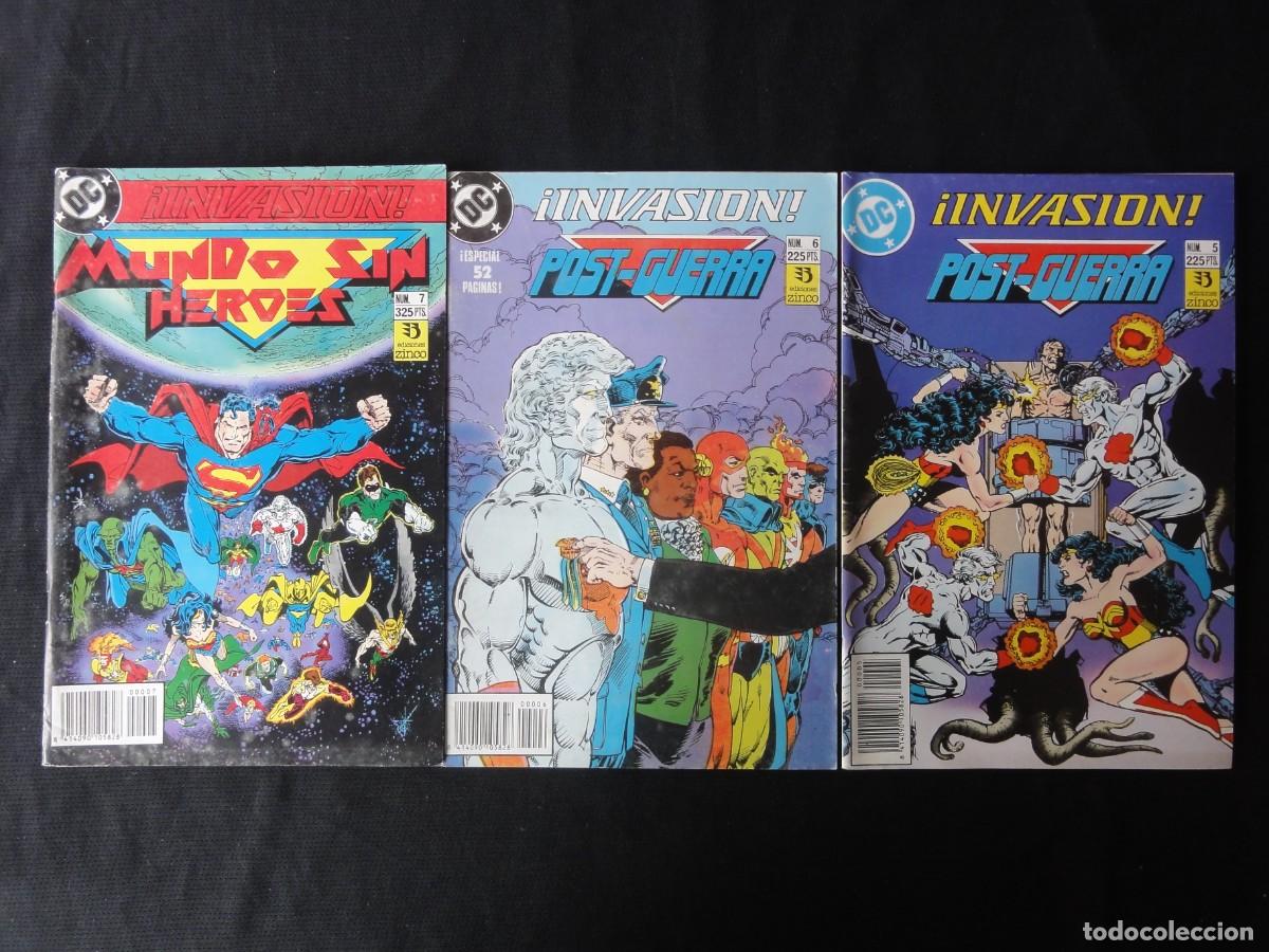 C&oacute;mics: INVASION. COMPLETA 8 N&ordm;. EDICIONES ZINCO. 1990. C-96 - Foto 2