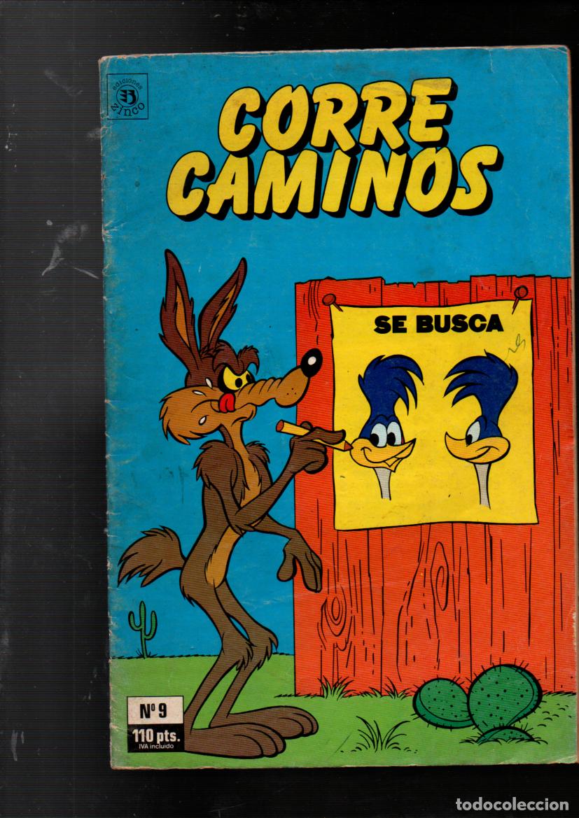C&oacute;mics: CORRECAMINOS N&ordm; 9. EDICIONES ZINCO. CORRE CAMINOS N&ordm; 9 - Foto 1