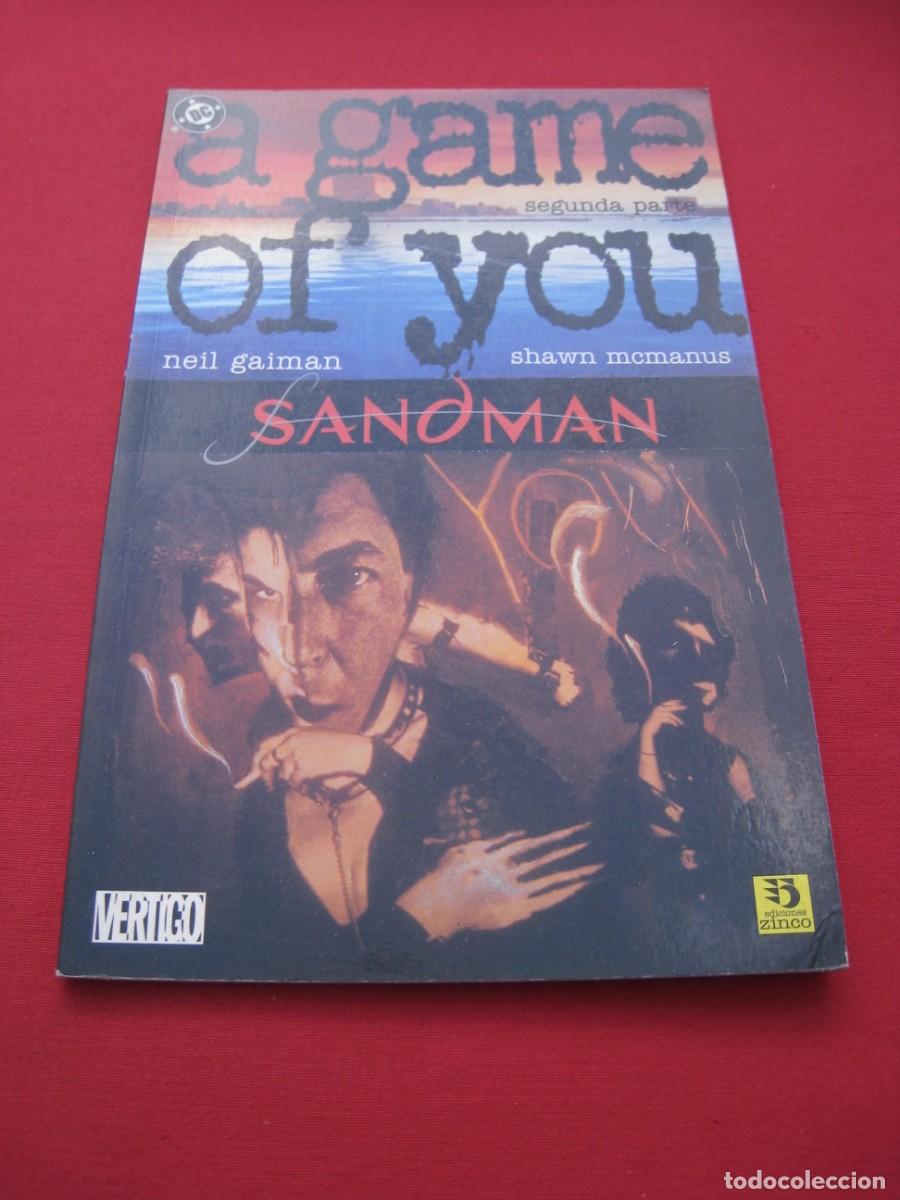 C&oacute;mics: SANDMAN - UN JUEGO DE TI - SEGUNDA PARTE - EDICIONES ZINCO. - Foto 1
