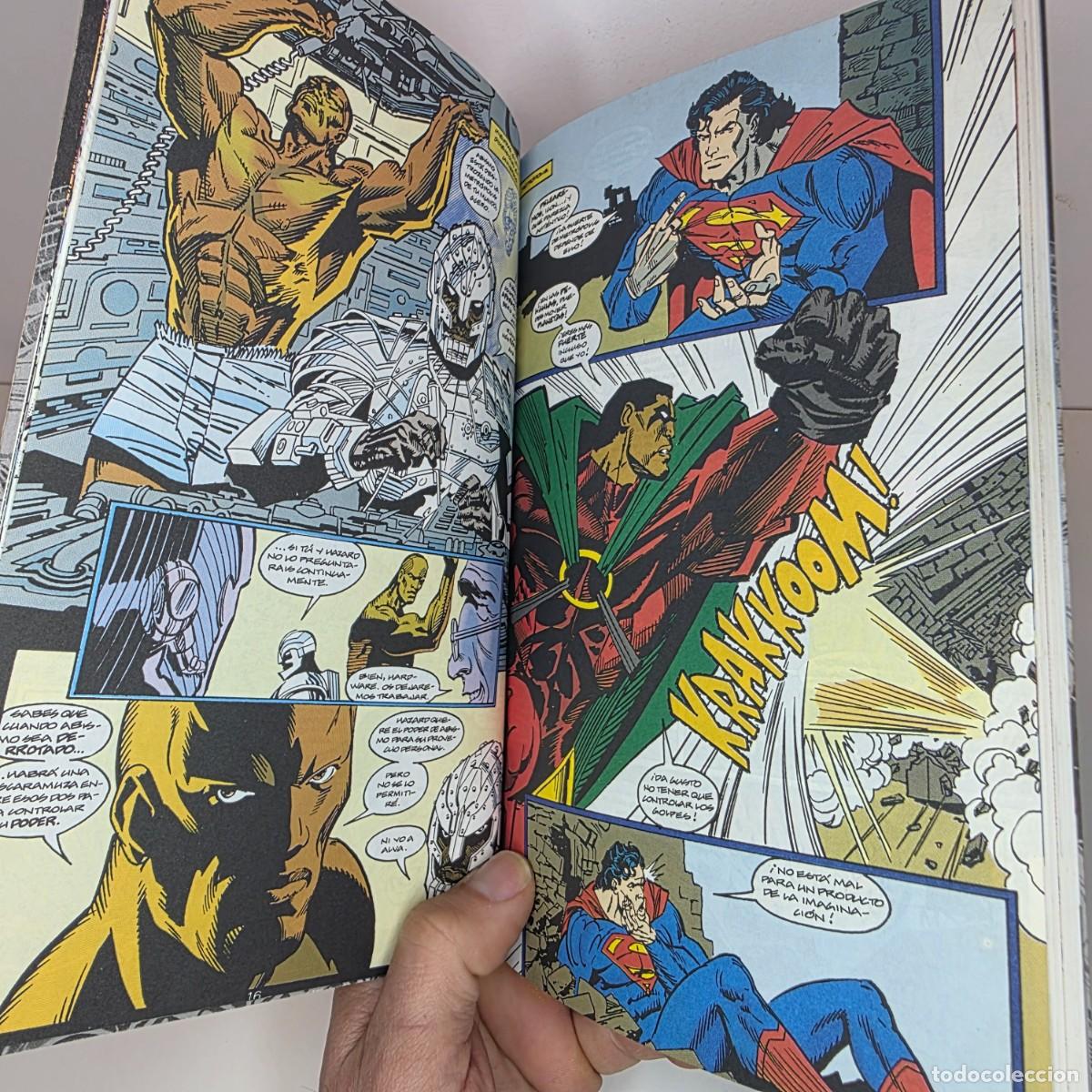 C&oacute;mics: Mundos en colision - libro tres - DC Ediciones Zinco a&ntilde;o 1995 - Foto 4