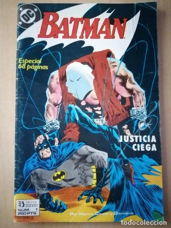 C&oacute;mics: DC Comics BATMAN - JUSTICIA CIEGA 1, 3 Ediciones Zinco - Foto 2