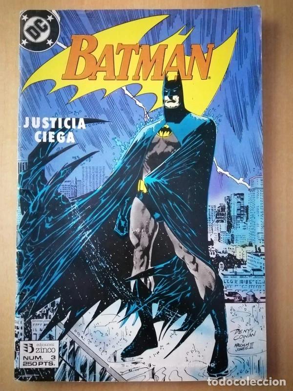 C&oacute;mics: DC Comics BATMAN - JUSTICIA CIEGA 1, 3 Ediciones Zinco - Foto 7