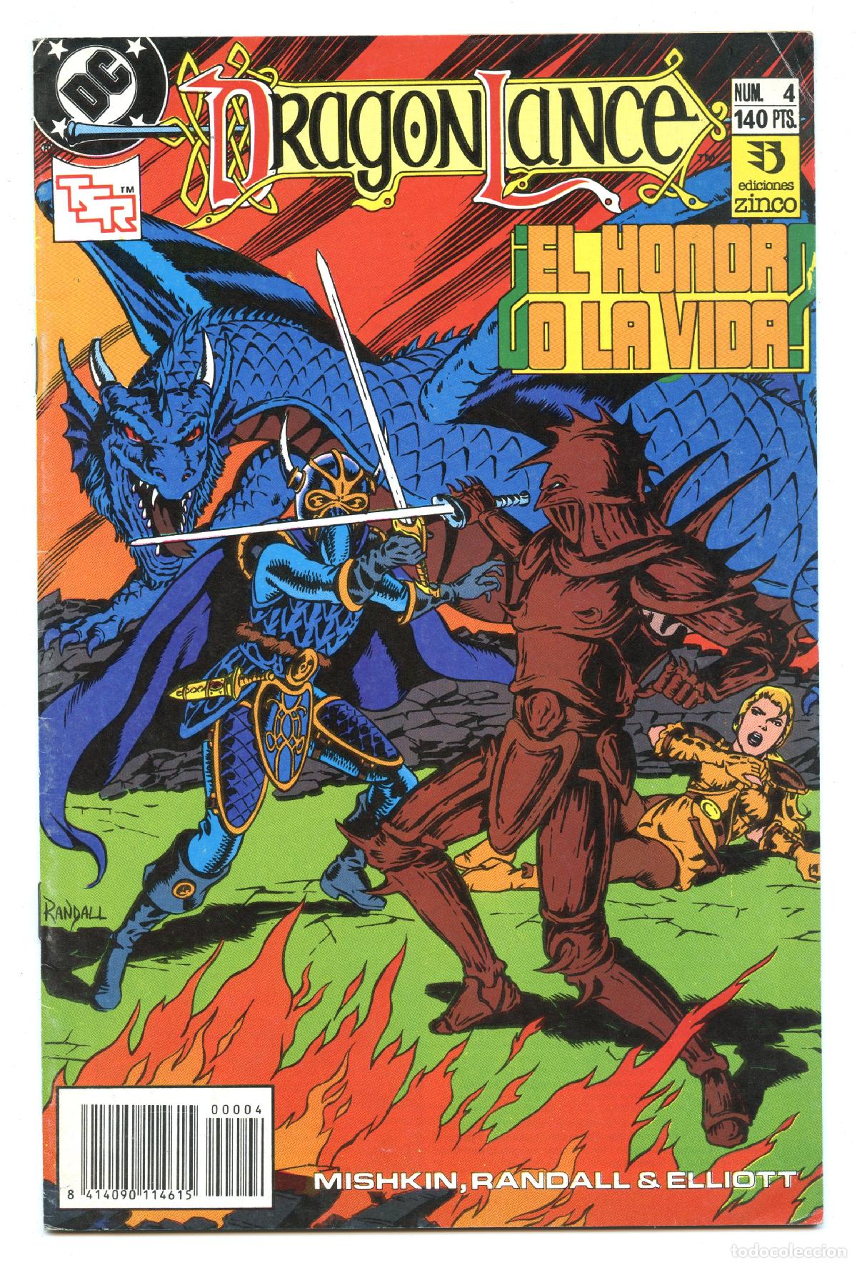 C&oacute;mics: DRAGONLANCE n.4 (Zinco, 1990) - Foto 1