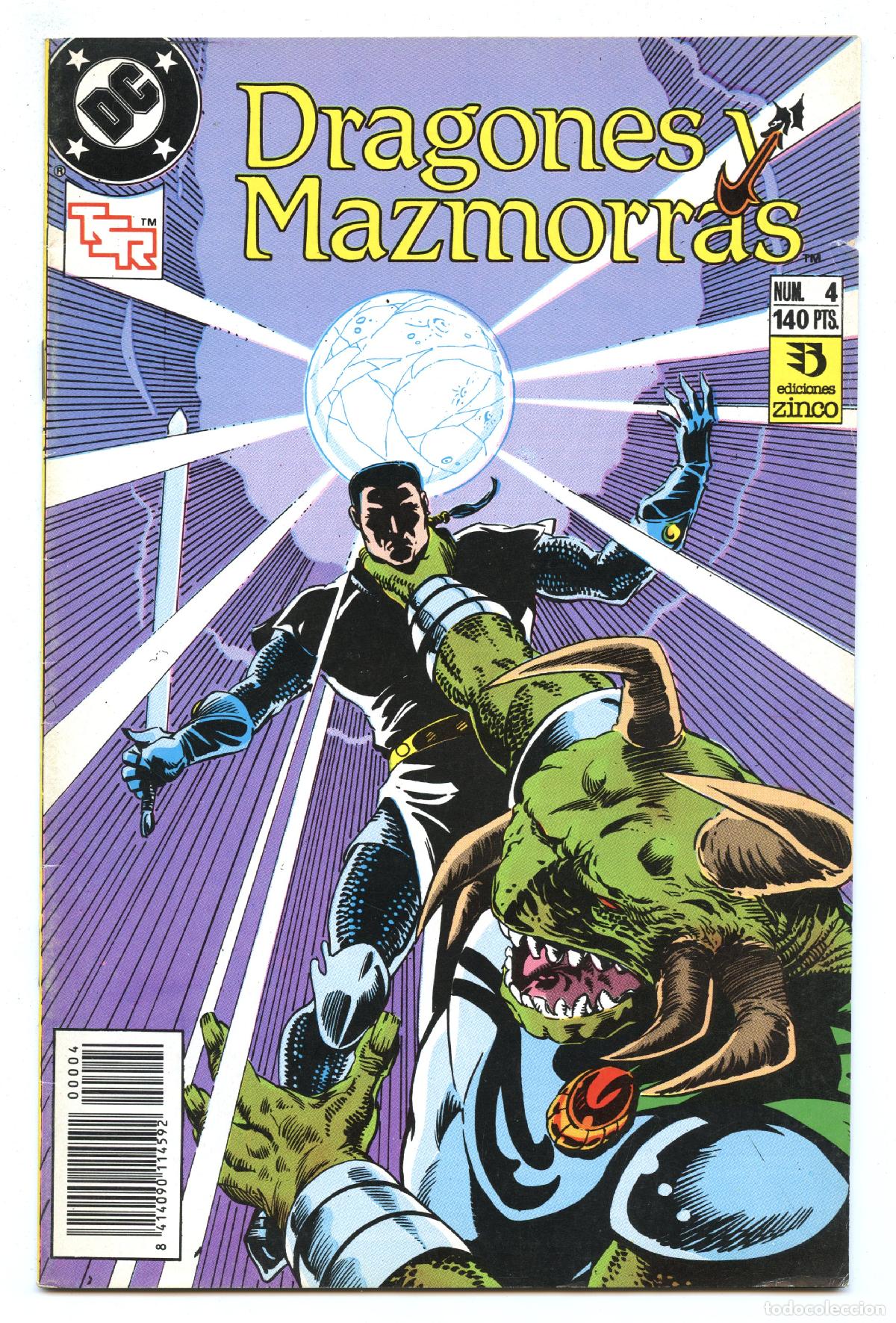 C&oacute;mics: DRAGONES Y MAZMORRAS n.4 (Zinco, 1990) - Foto 1