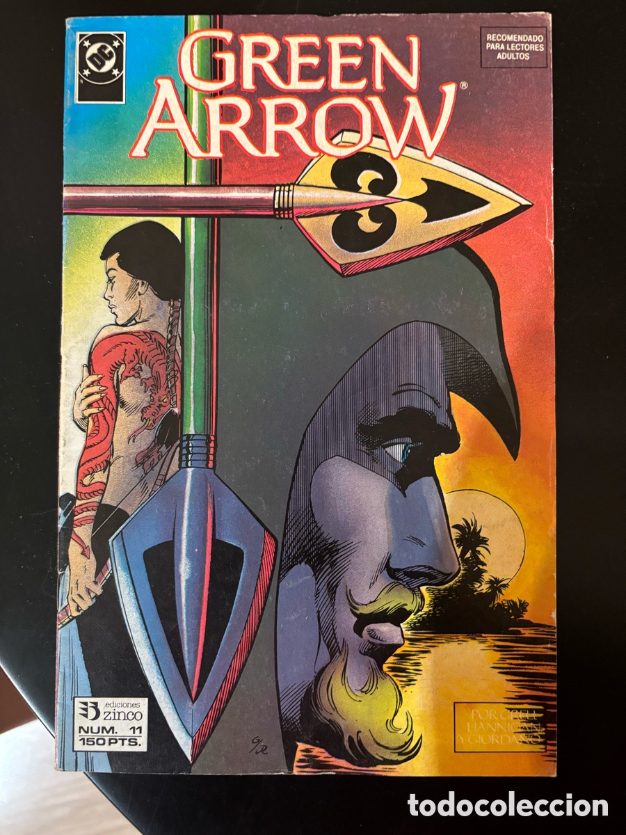 C&oacute;mics: GREEN ARROW N&ordm; 11 &ndash; MIKE GRELL &ndash; EDICIONES ZINCO &ndash; DC C&Oacute;MIC CL&Aacute;SICO - Foto 1
