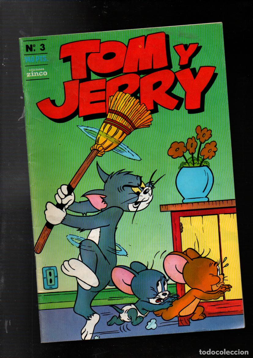 C&oacute;mics: TOM Y JERRY, N&ordm; 3. EDICIONES ZINCO, 1988 - Foto 1