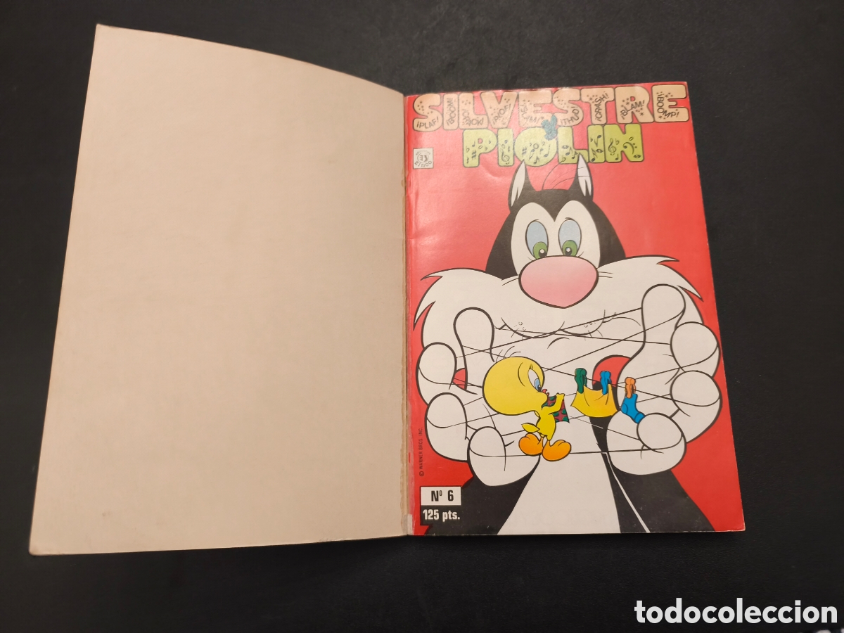C&oacute;mics: COMIC RETAPADO SILVESTRE Y PIOLIN DEL 6 AL 10 EDICIONES ZINCO - Foto 7
