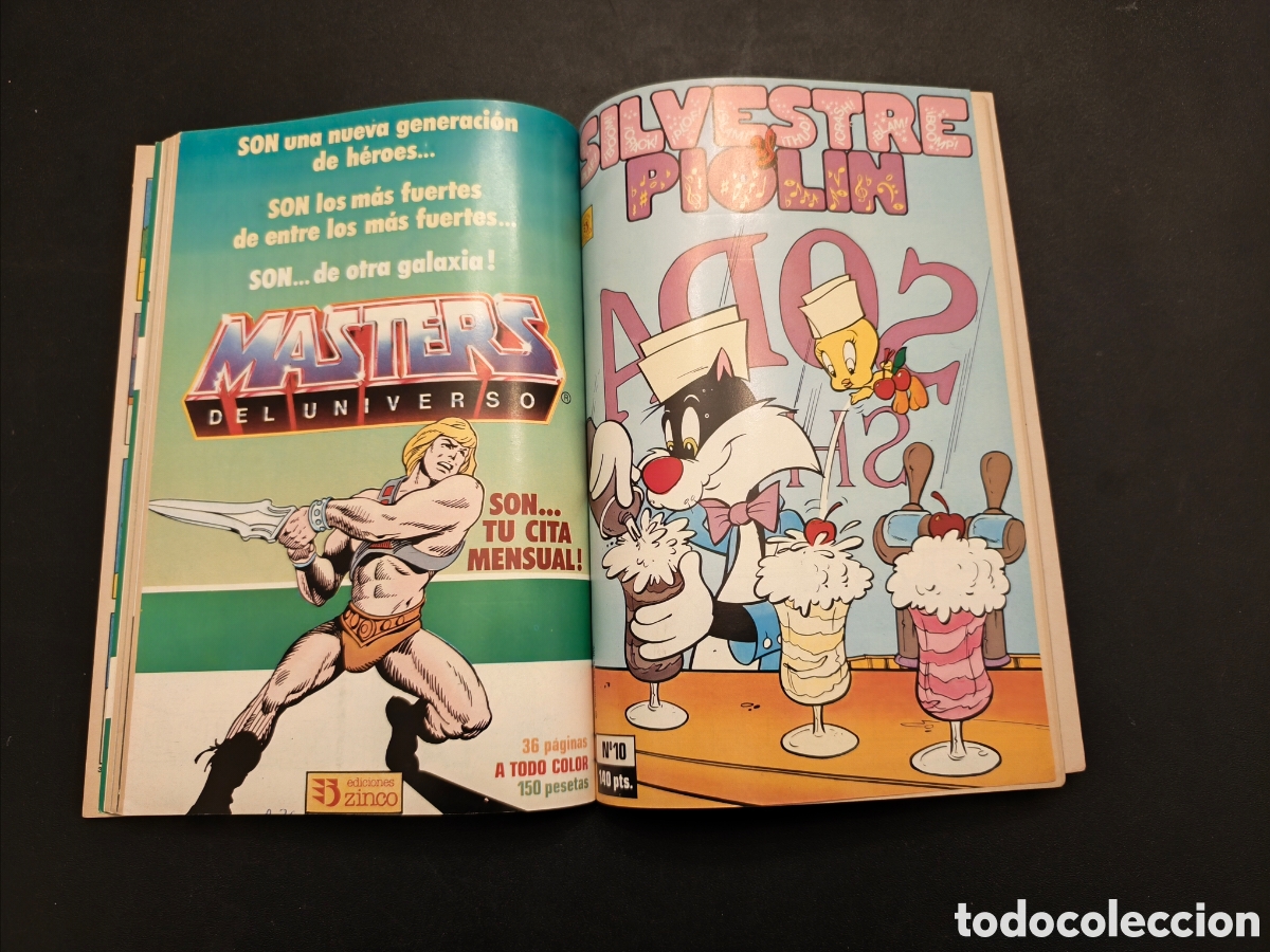 C&oacute;mics: COMIC RETAPADO SILVESTRE Y PIOLIN DEL 6 AL 10 EDICIONES ZINCO - Foto 11