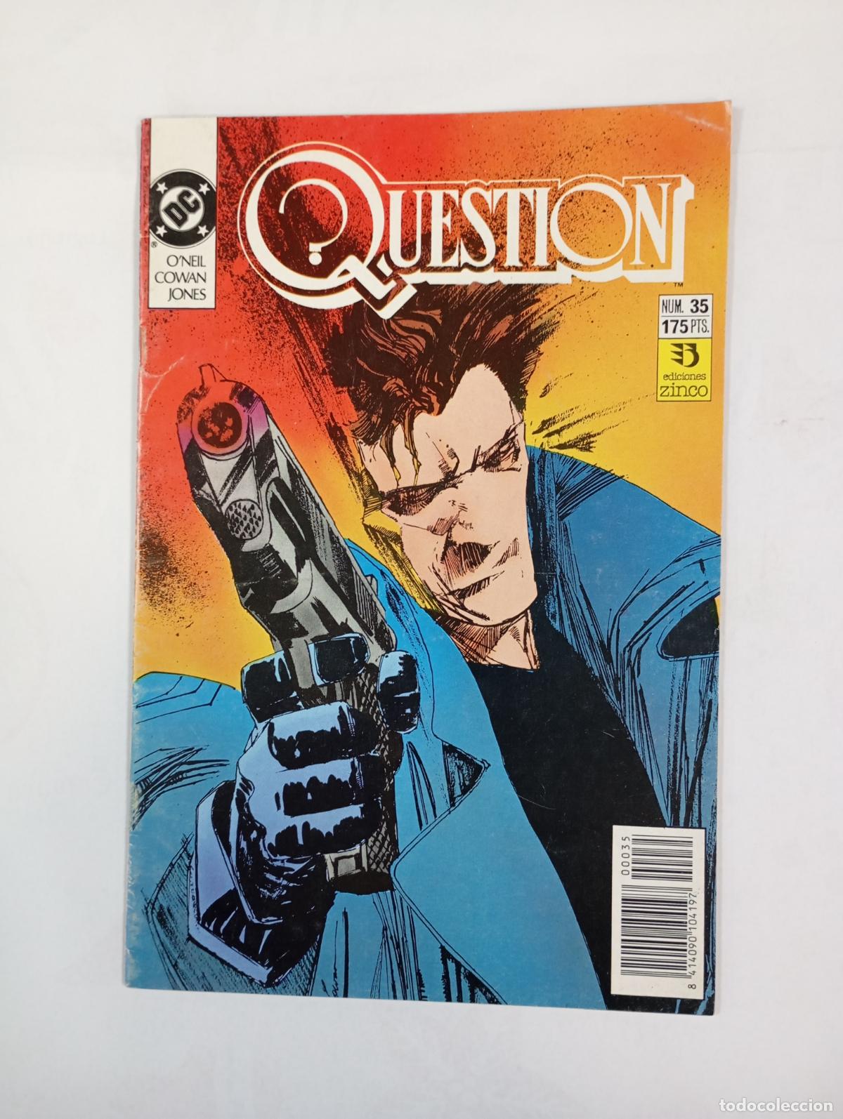 C&oacute;mics: QUESTION N&ordm; 35. ONEIL. COWAN. JONES. EDICIONES ZINCO. TDKR5 - Foto 1