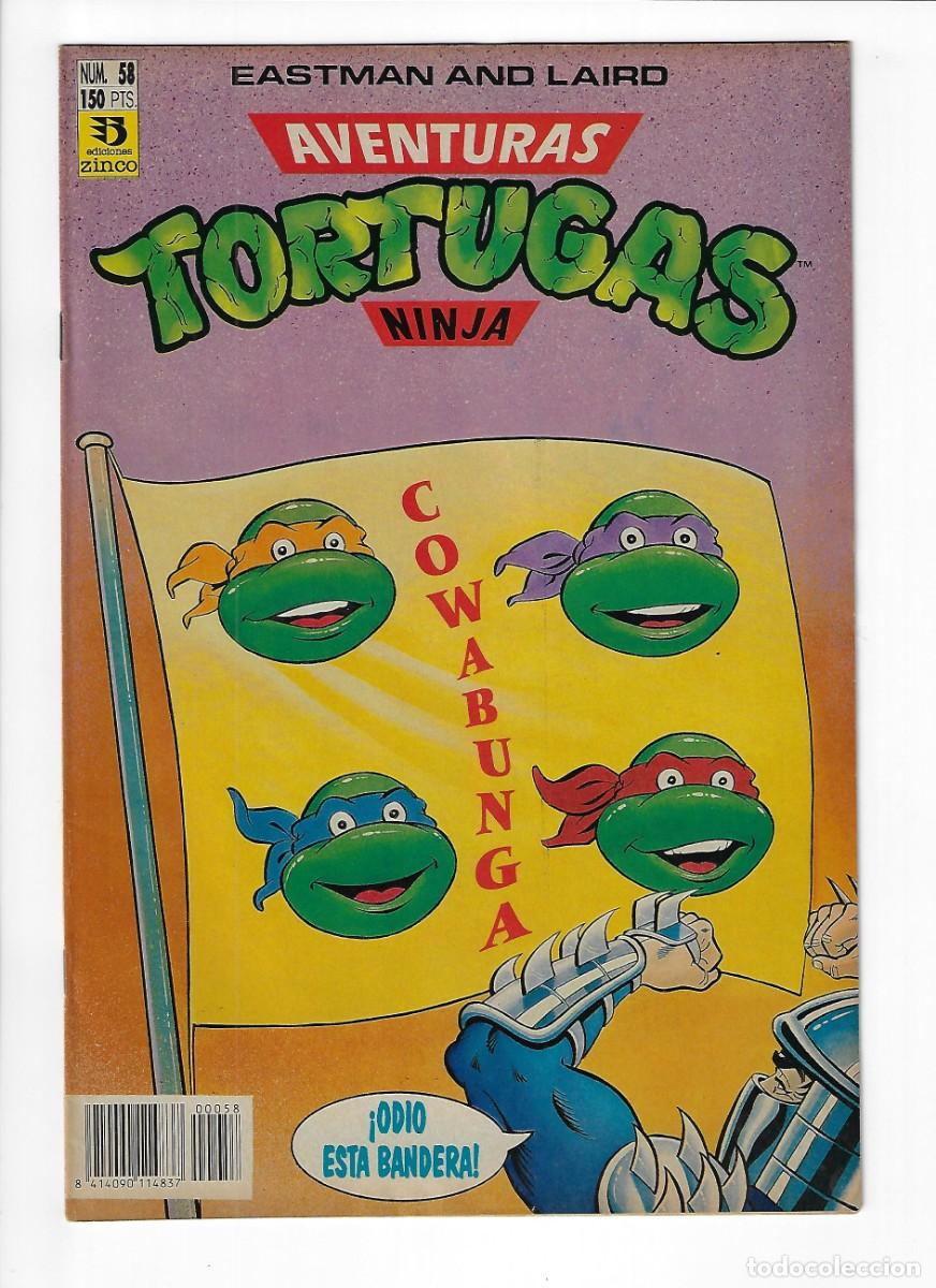 C&oacute;mics: Zinco. Tortugas ninja. Aventuras. 58. - Foto 1