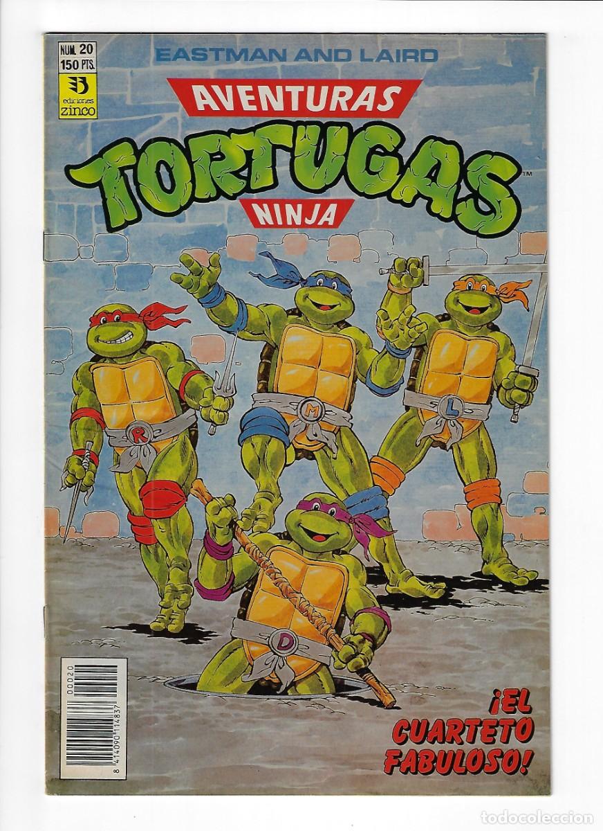 C&oacute;mics: Zinco. Tortugas ninja. Aventuras. 20 - Foto 1