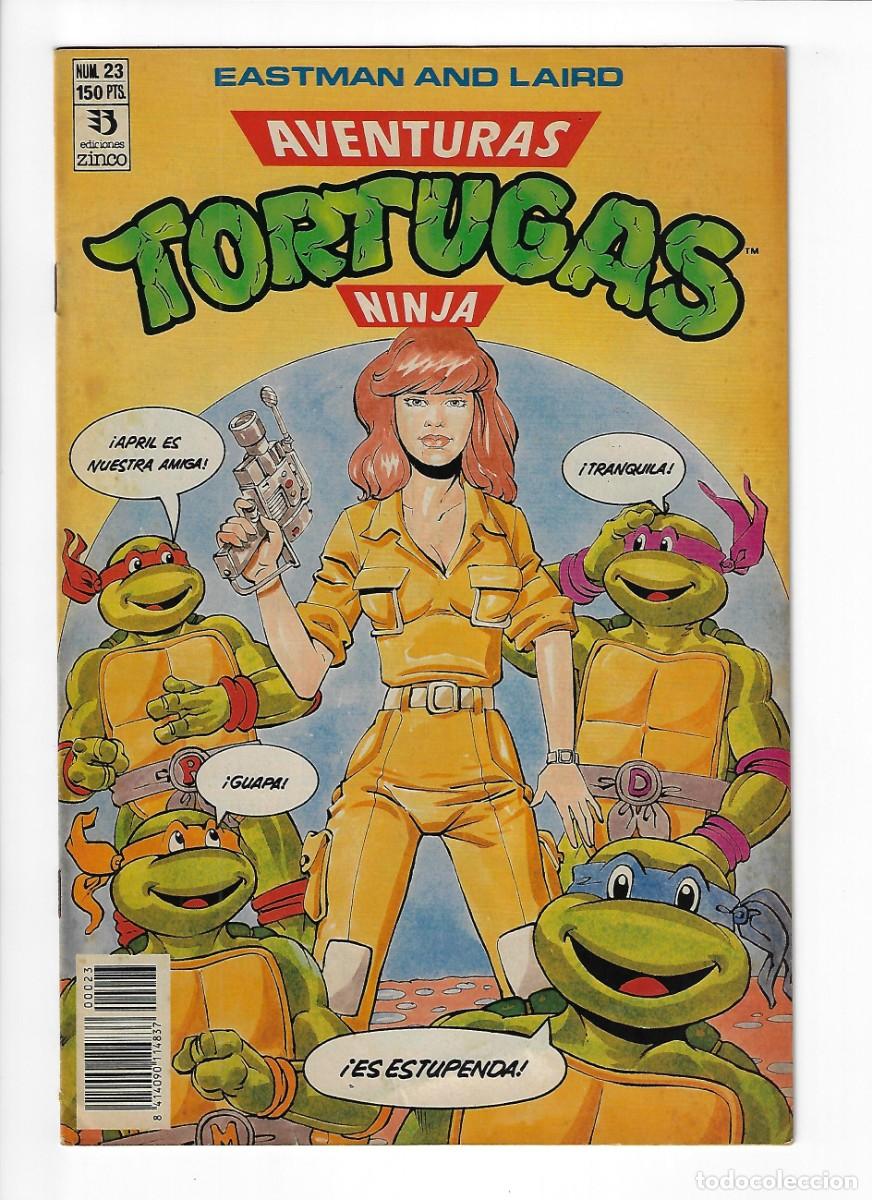 C&oacute;mics: Zinco. Tortugas ninja. Aventuras. 23. - Foto 1
