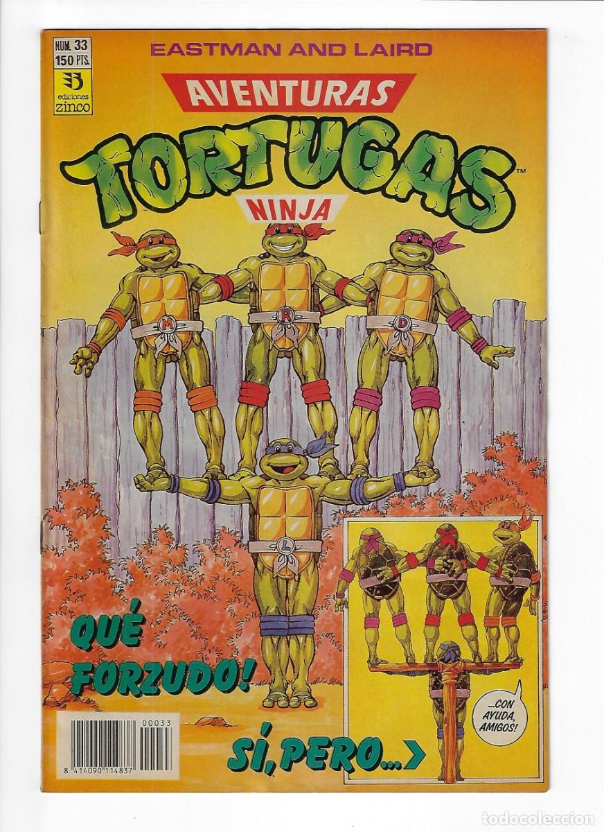C&oacute;mics: Zinco. Tortugas ninja. Aventuras. 33. - Foto 1