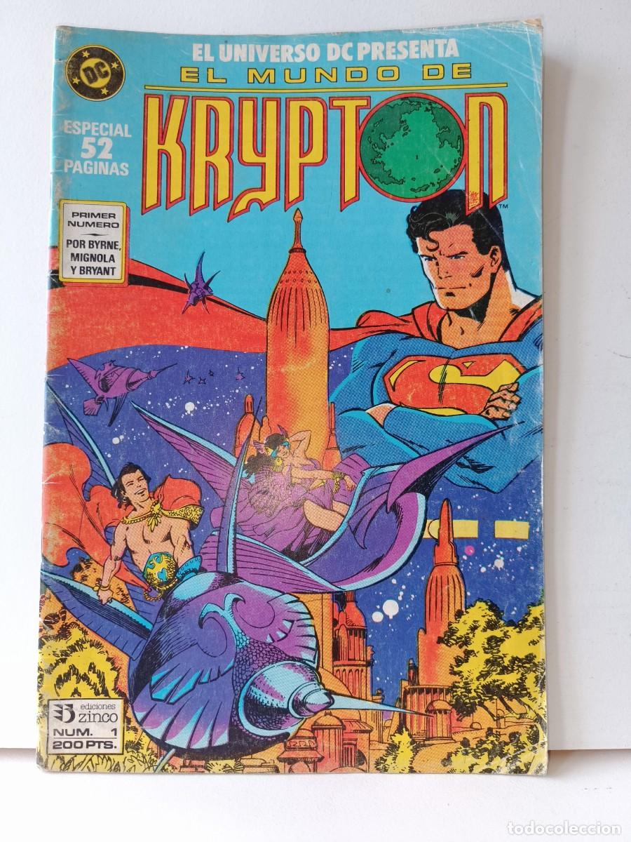 C&oacute;mics: EL MUNDO DE KRYPTON NUMERO 1 ZINCO - Foto 1