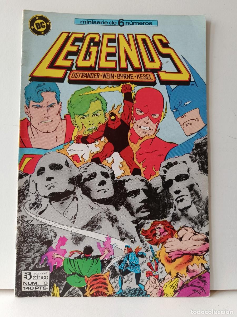 C&oacute;mics: LEGENDS NUMERO 3 ZINCO - Foto 1