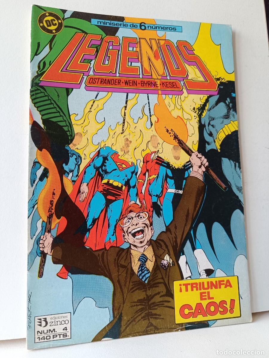 C&oacute;mics: LEGENDS DC NUMERO 4 ZINCO - Foto 1