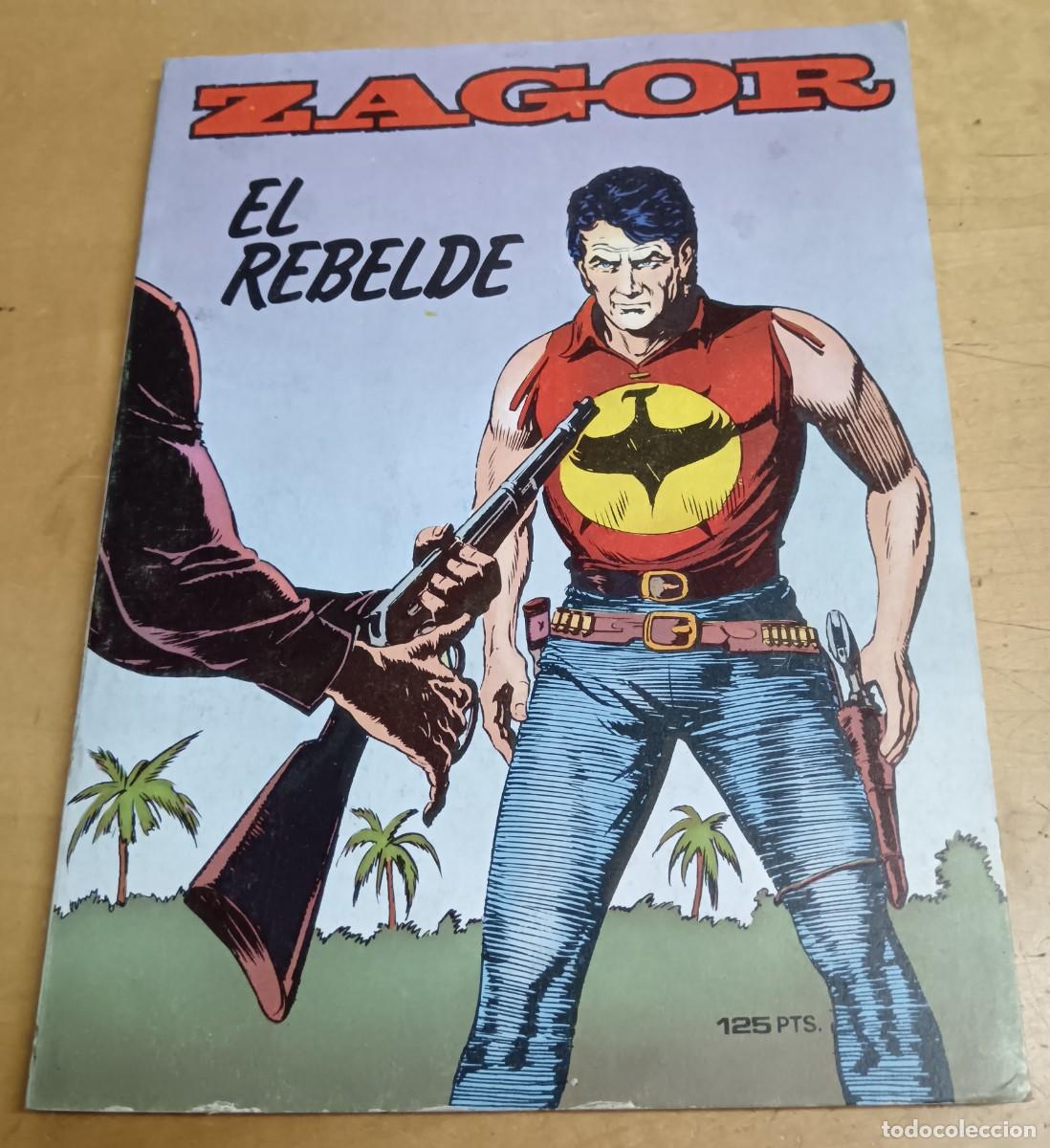 C&oacute;mics: ZAGOR EL REBELDE N&ordm; 6 ZINCO A&Ntilde;O 1982 - Foto 1