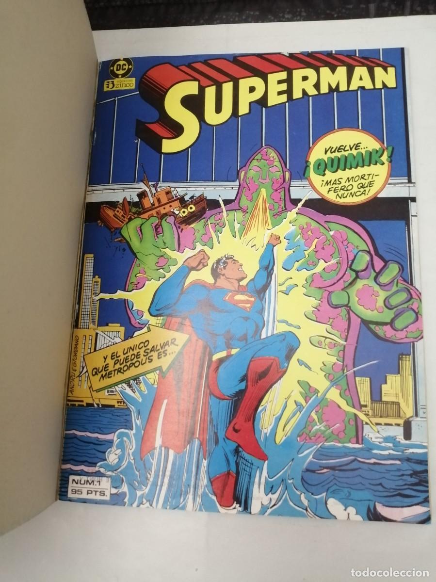 C&oacute;mics: Superman DC Zinco, &Aacute;lbum con N&uacute;meros 1 a 5 - Foto 3