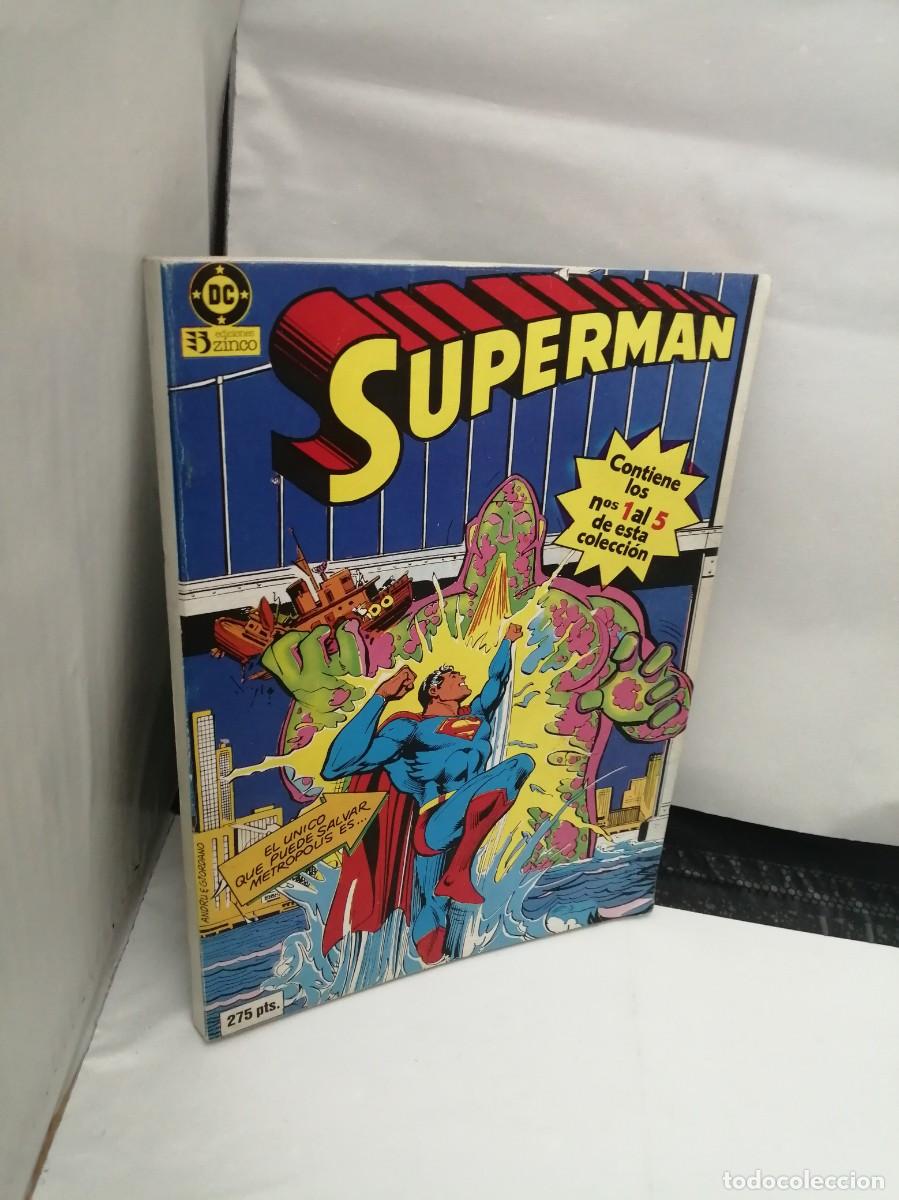 C&oacute;mics: Superman DC Zinco, &Aacute;lbum con N&uacute;meros 1 a 5 - Foto 5