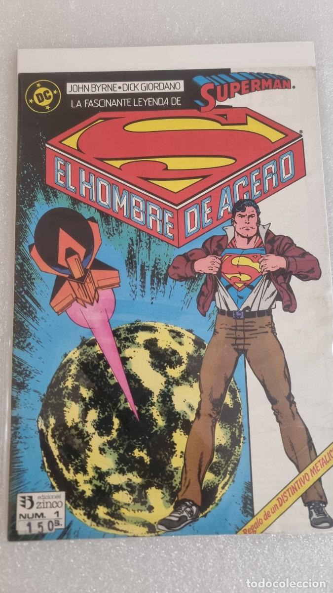 C&oacute;mics: Superman El hombre de acero Ed. Zinco #1 - Foto 1