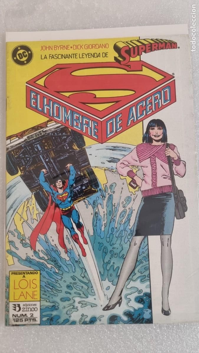 Comics: Superman El hombre de acero Ed. Zinco 2