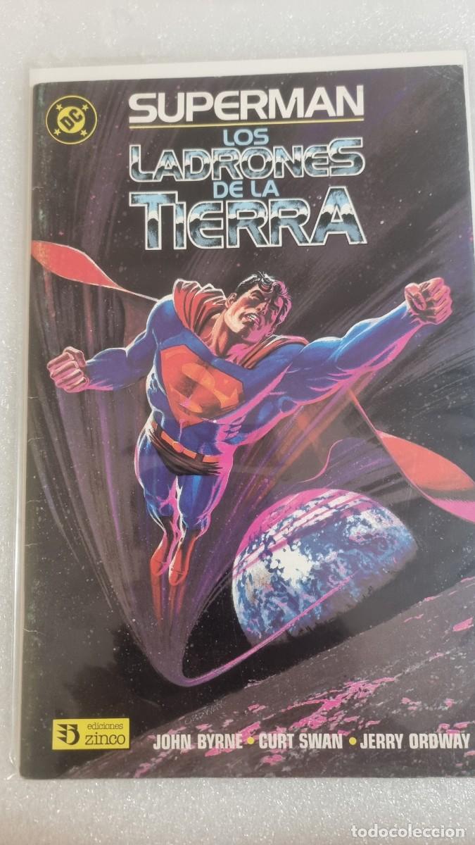 C&oacute;mics: Superman Los Ladrones de la Tierra Ed. Zinco - Foto 1