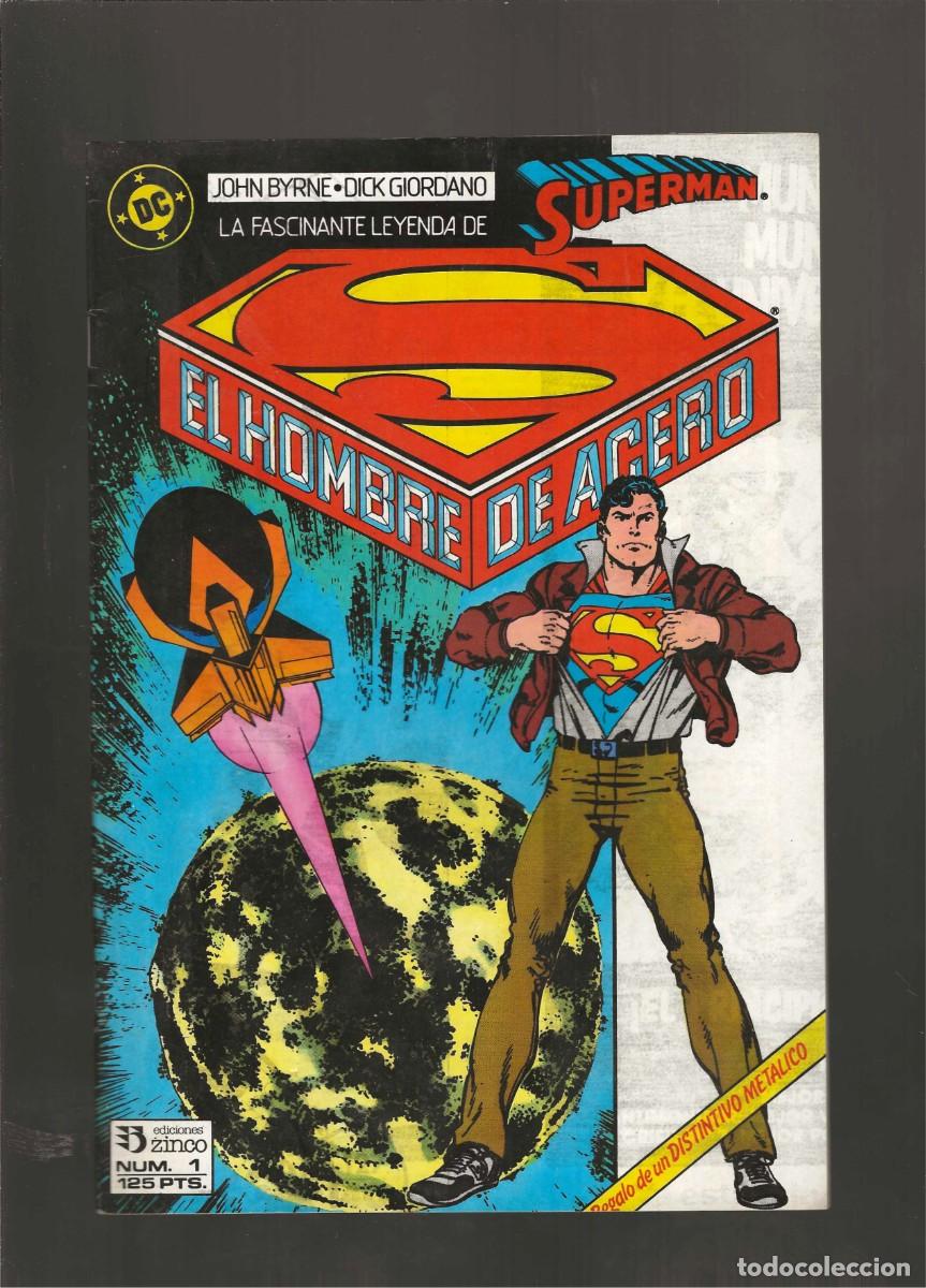 C&oacute;mics: SUPERMAN -- EL HOMBRE ACERO -- N&ordm; 1 - Foto 1