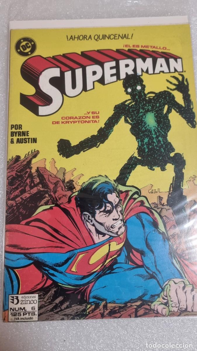 C&oacute;mics: Superman N&uacute;mero 6 Ed. Zinco - Foto 1
