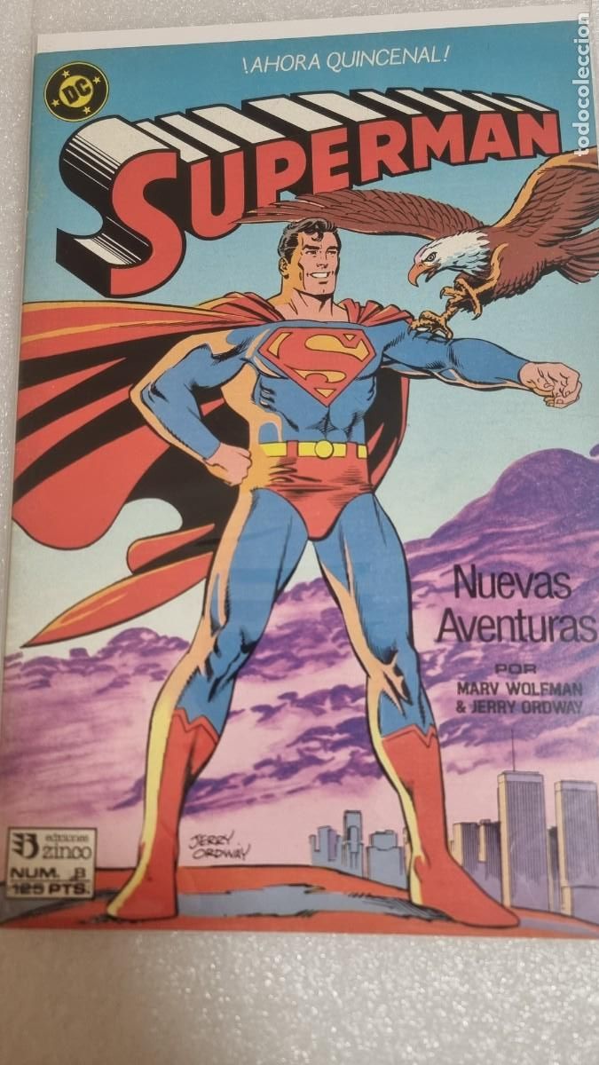 C&oacute;mics: Superman N&uacute;mero 8 Ed. Zinco - Foto 1