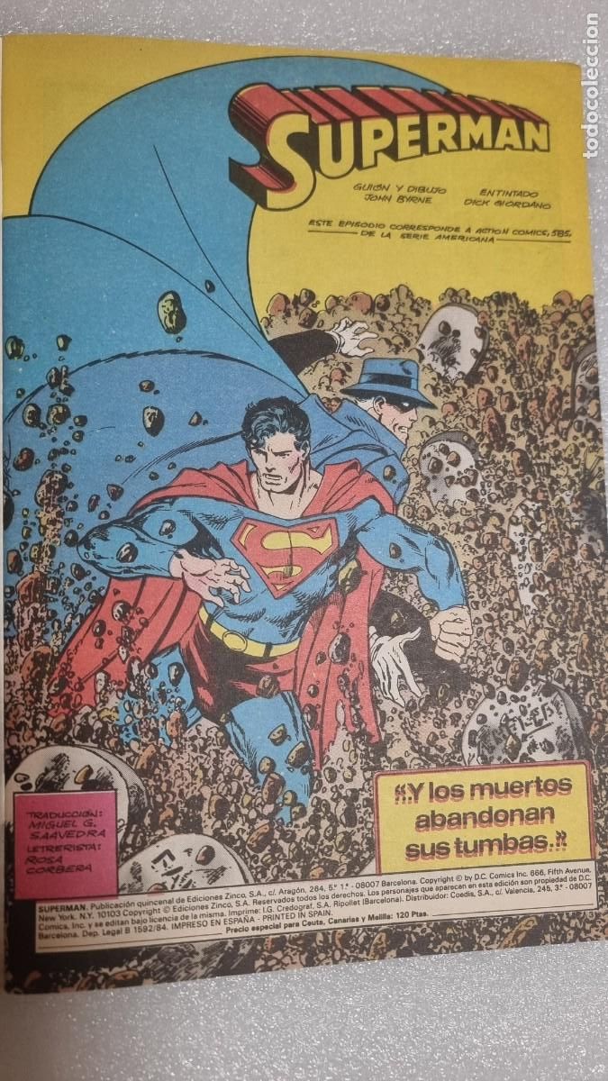 C&oacute;mics: Superman N&uacute;mero 10 Ed. Zinco - Foto 7