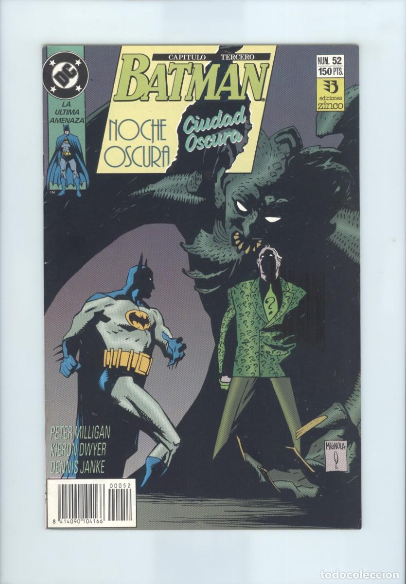 C&oacute;mics: Zinco. Batman. 52. Milligan. - Foto 1