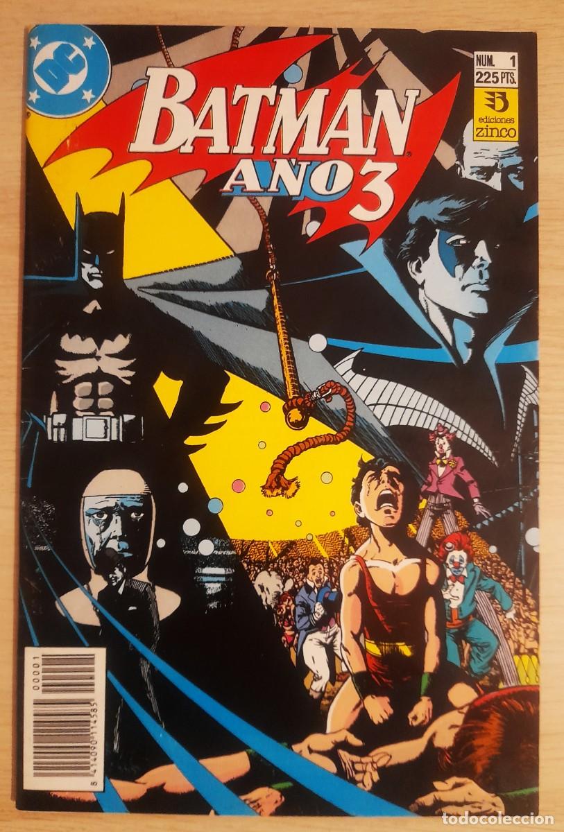 C&oacute;mics: Batman - A&ntilde;o 3 - Coleccion Completa de 2 Numeros - DC Comics - Zinco - Foto 1