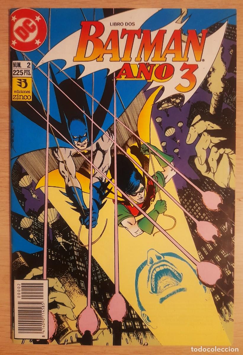 C&oacute;mics: Batman - A&ntilde;o 3 - Coleccion Completa de 2 Numeros - DC Comics - Zinco - Foto 2