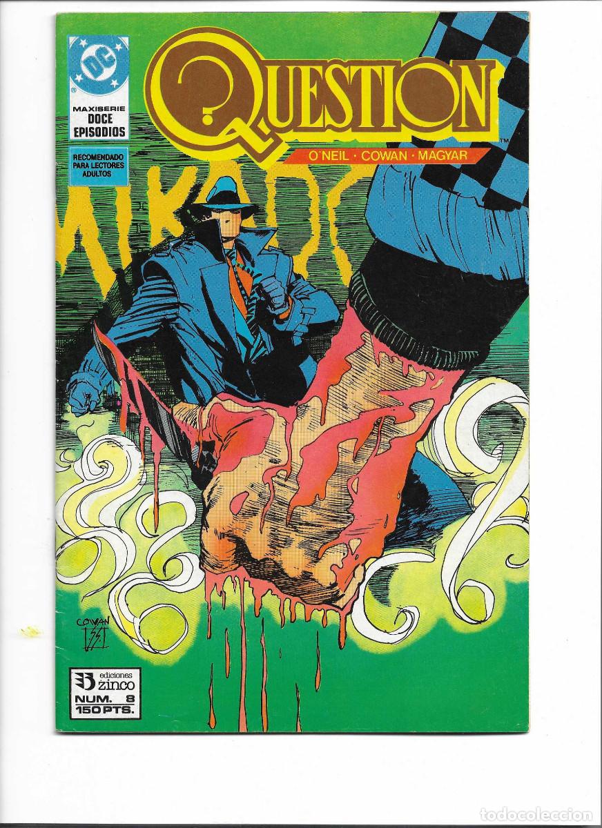 C&oacute;mics: THE QUESTION N&ordm; 8 - ZINCO / DC (1989) - O`NEIL / COWAN - Foto 1