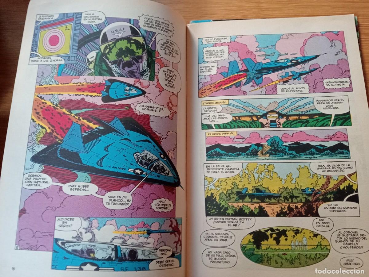 C&oacute;mics: LOTE CON 2 EJEMPLARES DE CAPIT&Aacute;N ATOM (DE 20). GRAPA. ZINCO. DC. 1989. - Foto 4